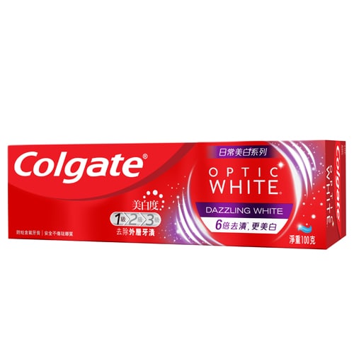高露潔® 光感·白輕悅薄荷美白牙膏